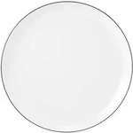Seltmann Weiden Lido Black Line Fr&uuml;hst&uuml;cksteller rund 20cm
