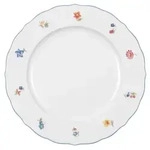 Esmeyer 6 x Seltmann Speiseteller 26 cm Fahne, Form: Sonate, Dekor: 34032 Nostalgie