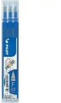 Pilot FriXion Ball Tintenrollermine 0.25 mm Fein Kugel Blau 3 St&uuml;ck