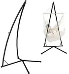 H&auml;ngesessel Gestell Outdoor bis 120kg - 215cm Stahlrohr St&auml;nder f&uuml;r...