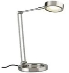 Paulmann LED Schreibtischleuchte Zed 3000K 359lm 5W Eisen geb&uuml;rstet 70245