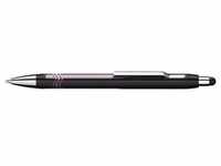 Kugelschreiber Epsilon Touch mit Viscoglide-Technologie, schwarz/pink