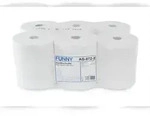 Funny Handtuchrolle, 2-lagig, 21 cm, 100% Zellstoff, hochwei&szlig;, gepr&auml;gt, verleimt, 6