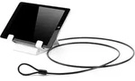Compulocks universal Tablet Tischhalterung anschraubbar, diebstahlsicher, wei&szlig;