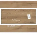 Sigel GL247 Glas-Magnettafel / Magnetboard Artverum, 55x130 cm, Design Natural-Wood