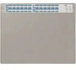 DURABLE Schreibunterlage 720510 65x52cm PVC grau