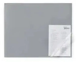 Durable Schreibunterlage 65x50cm mit Kantenschutz grau