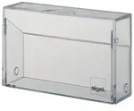 Sigel Visitenkartenbox VA110 Spezial 100 Karten Transparent 9,5 x 3 x 6 cm