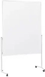 Magnetoplan Moderationstafel Pr&auml;sentationstafel - mit Rollen - 120x150cm (BxH) -