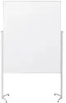 Magnetoplan Moderationstafel Pr&auml;sentationstafel mobil - mit Rollen - 120x150cm (BxH)