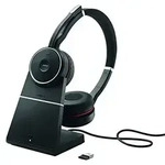 Jabra Evolve 75 UC Stereo - Kopfh&ouml;rer - Kopfband - B&uuml;ro/Callcenter - Schwarz -