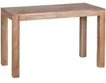 WOHNLING Esstisch MUMBAI Massiv 120 x 60 x 76 cm Akazie Esszimmertisch K&uuml;chentisch