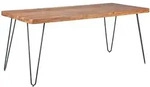 Wohnling Massivholz Akazie Esstisch BAGLI 180 x 80 cm K&uuml;chentisch Massiv Tisch