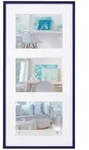 walther + design Lifestyle Galerie Bilderrahmen, 3X13X18, BLAU