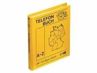 Telefonringbuch, A5, 4-Ring-Mechanik, 16mm, gelb