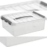 helit Aufbewahrungsbox 10L - transparent