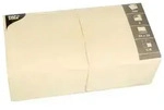 PAPSTAR 250 Servietten, 3-lagig 1/4-Falz 33 cm x 33 cm creme