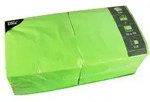 PAPSTAR 250 Servietten, 3-lagig 1/4-Falz 33 cm x 33 cm limonengr&uuml;n