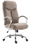 CLP B&uuml;rostuhl XL Vaud Stoff taupe
