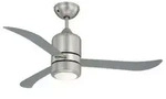 aireRyder Deckenventilator Loft Transparent 112 cm mit Licht 112