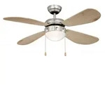 aireRyder Deckenventilator Classic 105 cm Nickel / Kiefer 105