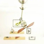 Design Deckenventilator aireRyder Toledo Messing Antik 46