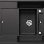 BLANCO GmbH + Co KG BLANCO AXIA III 45 S-F fl&auml;chenb. Sp&uuml;le SILGRANIT Anthrazit