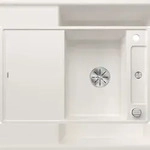 BLANCO GmbH + Co KG BLANCO AXIA III 45 S-F fl&auml;chenb&uuml;ndige Sp&uuml;le SILGRANIT Wei&szlig;