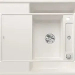 BLANCO GmbH + Co KG BLANCO AXIA III 45 S-F fl&auml;chenb&uuml;ndige Sp&uuml;le SILGRANIT Wei&szlig;