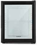 Klarstein Brooklyn Minibar 23 Liter Klasse E schwarz Glas 0dB Schwarz