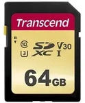 Transcend 64GB, UHS-I, SD SDXC Klasse 10