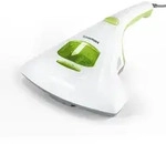 CLEANmaxx Milben-Handstaubsauger mit UV-C-Licht 300W - Wei&szlig;/Limegreen