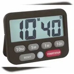 TFA-Dostmann 38.2038.01 Digitaler K&uuml;chentimer Schwarz, Grau, Rot, Wei&szlig;