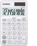 Casio Taschenrechner SL-310UC-WE 10-stelliges Display Wei&szlig;
