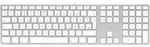 LMP kabelgebundene USB Tastatur mit Zahlenblock fuer Mac deutsch
