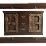 SIT M&ouml;bel Sideboard | 2 T&uuml;ren, 3 Schubladen | recyceltes Altholz | braun | B 150 x
