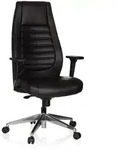 B&uuml;rostuhl / Chefsessel VITORO Kunstleder schwarz hjh OFFICE