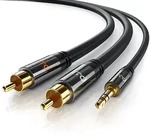 Primewire Cinch zu 3,5-mm-Klinke Audio-Kabel, Stereo HiFi Audio-Adapter mehrfach