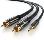 Primewire Cinch zu 3,5-mm-Klinke Audio-Kabel, Stereo HiFi Audio-Adapter mehrfach