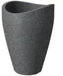 Scheurich Wave Globe High 67, Hochgef&auml;&szlig; / Blumentopf / Pflanzk&uuml;bel, hergestellt