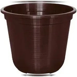 Geli Blumentopf Standard &Oslash; 45 cm braun Pflanztopf Kunststoff frostfest 37 Liter