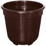 Geli Blumentopf Standard &Oslash; 12 cm braun Pflanztopf Kunststoff UV-fest