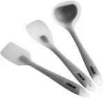 STONELINE&reg; K&uuml;chenhelfer-Set, 3-tlg. 1 Schaber, 1 Kochl&ouml;ffel und 1 Suppenkelle