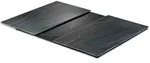 Zeller 2-tlg. Schiefer Herdabdeckplatten aus Glas Ma&szlig;e: 52 x 30 cm