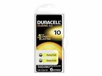Duracell Hörgerätebatterie Easytab 10 - 6er Blister