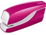 Leitz NeXXt WOW Elektrisches Heftger&auml;t 5566 Halbstreifen 10 Blatt Rosa E1