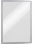 Durable Magnetrahmen Duraframe selbstklebend A3 metallic silber VE=6 St&uuml;ck