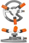 BRADAS Drehsprenger 3-Arm Kreisregner Rasensprenger Sprinkler 85qm WL-Z16