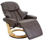 Robas Lund MCA Relaxsessel Calgary 2, Fernsehsessel Sessel, Echtleder 150kg...