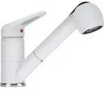 Franken Franke Novara Plus 115.0470.669 Armatur Hochdruck Glacier mit Schlauchbrause